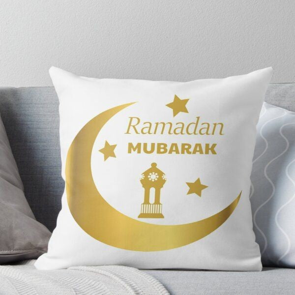 Ramadan Mubarak 16*16 inch Cushion