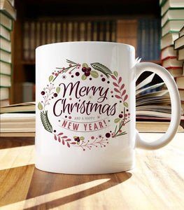 Xmas theme coffee mugs