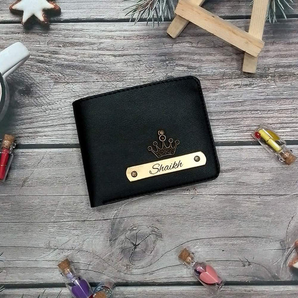 Personalized Leather Men's Wallet