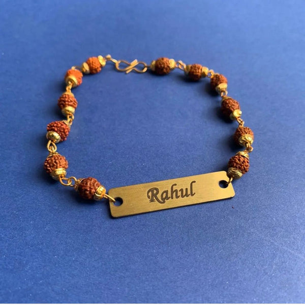 Customised Wallet and Rudraksh Rakhi