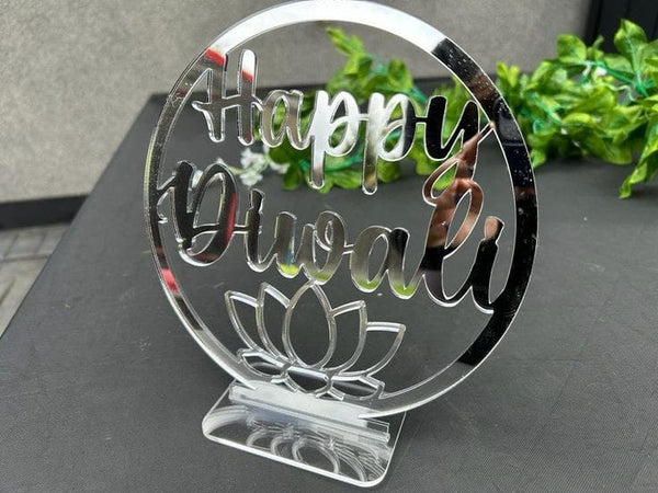 Happy Diwali Greet Home Decor Table top