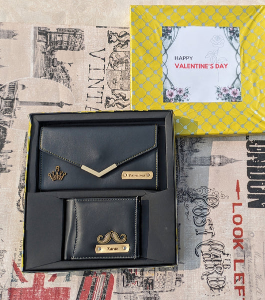 Valentines Special Couple Wallet combo