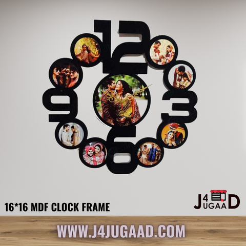Mdf Clock Frame Design 001