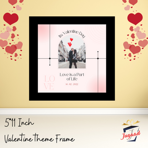 8*8 inch Valentines Theme frame