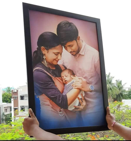 Oil Painting Photo Frame