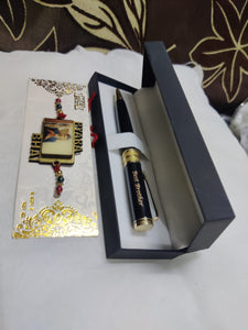 Personalised Rakhi + Pen Combo