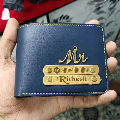 Personalized Spotify Faux Leather Wallet