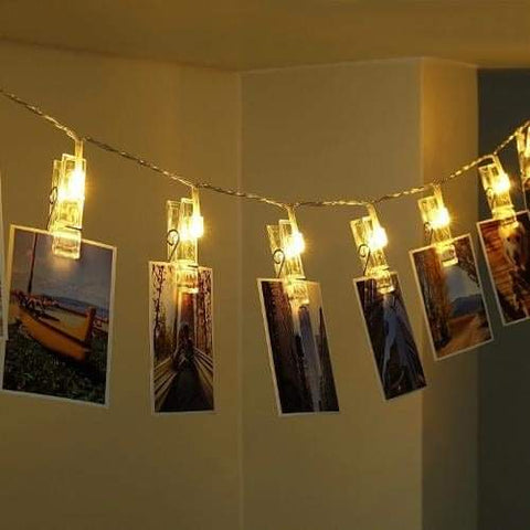 customized Led String Clip Lights with Personalized Photos (20) 
